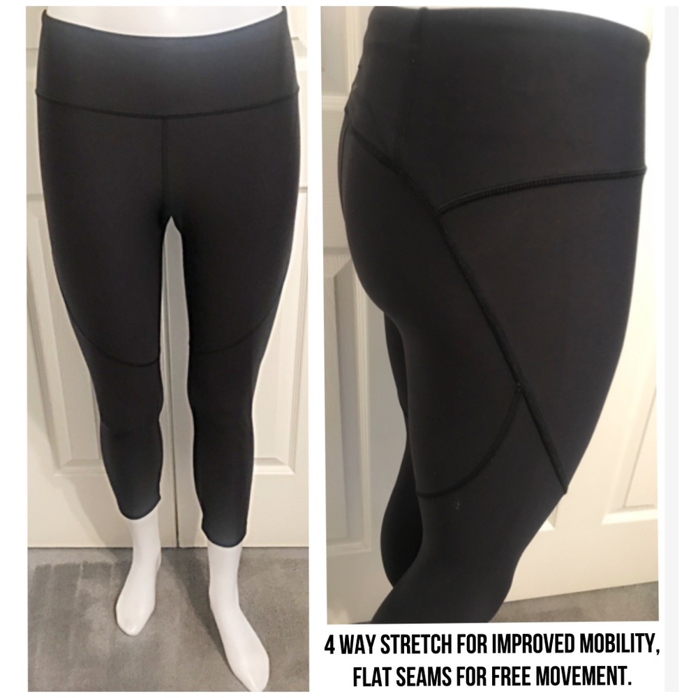 Under Armour Vanished Black Ankle Cropped Leggings - Picture 4 of 10